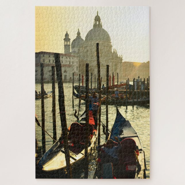Venice & Gondolas, Churches /architecture Italy Jigsaw Puzzle (Vertical)