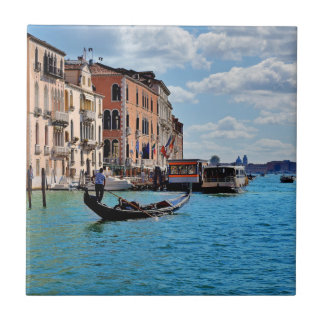 Venice Gondolas Italy Europe Ceramic Tile