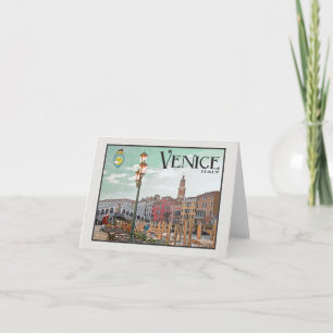 Venice — Grand Canal and Rialto Bridge Card