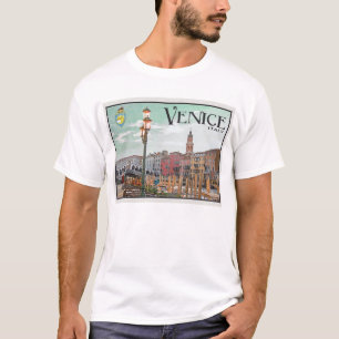 Venice - Grand Canal and Rialto Bridge T-Shirt