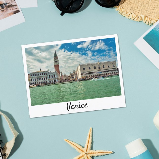 Venice Grand Canal Doge's Palace Piazza san Marco Postcard (Creator Uploaded)