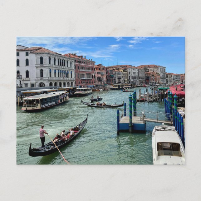 Venice Grand Canal Postcard (Front)
