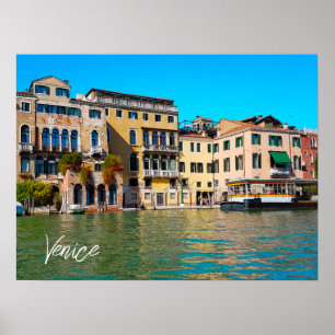 Venice Grand Canal Venetian Style Houses Poster