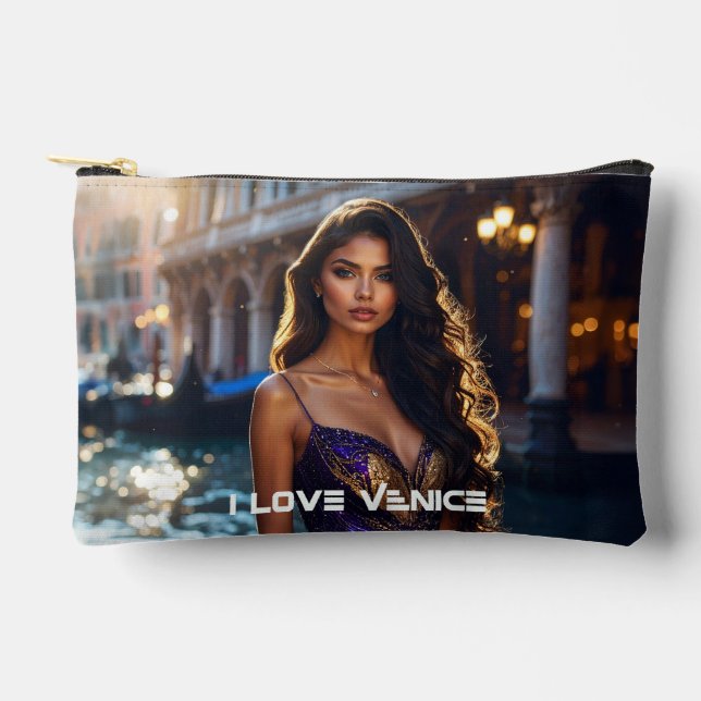 VENICE - I LOVE VENICE ACCESSORY POUCH (Front)