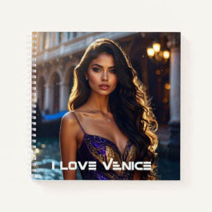VENICE - I LOVE VENICE NOTEBOOK
