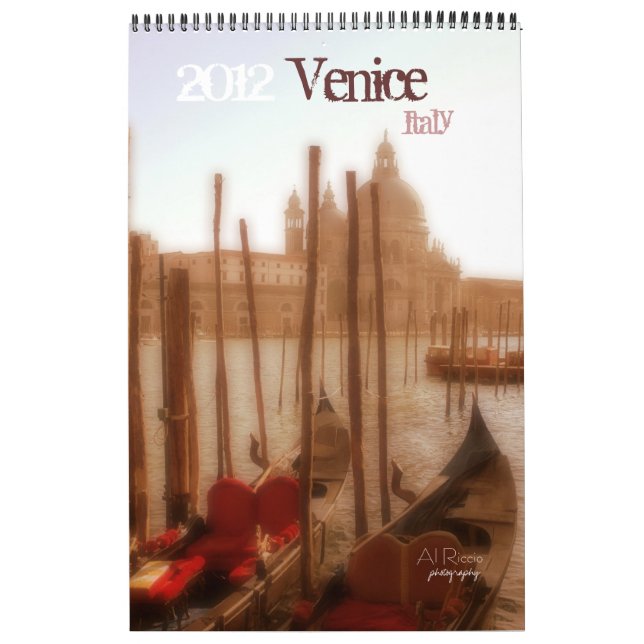 Venice, Italy, 2012, Calendar (Cover)