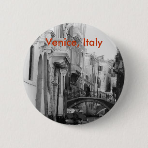 Venice, Italy 6 Cm Round Badge