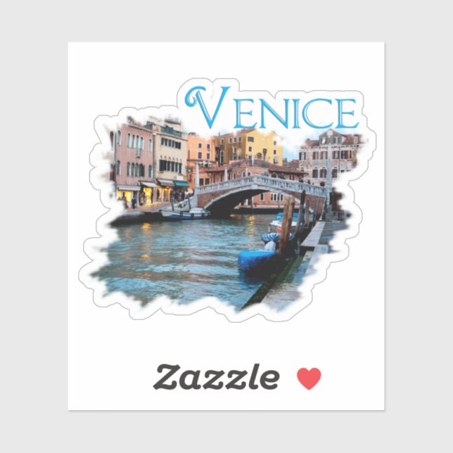 Venice, Italy: Along the Canal (Sheet)