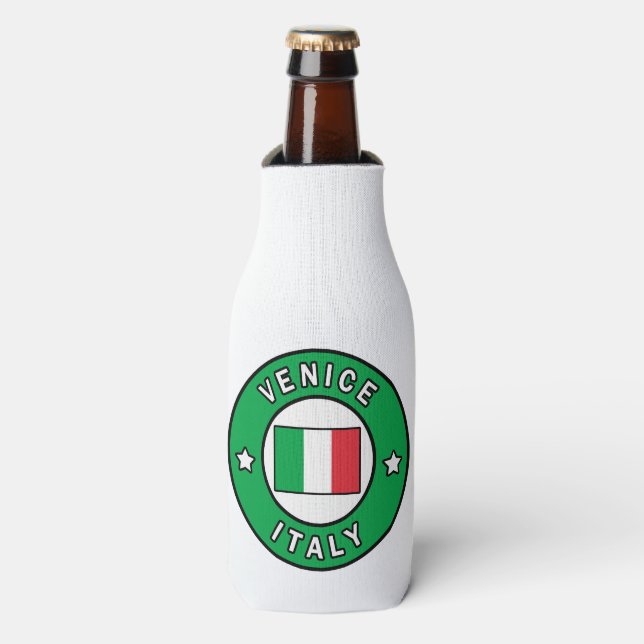 Venice Italy Bottle Cooler (Bottle Front)