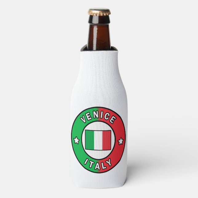 Venice Italy Bottle Cooler (Bottle Front)