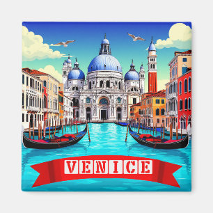 Venice Italy Bucket List Adventure Memory Magnet
