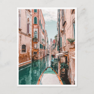 Venice Italy Canal European Summer Travel Photo Postcard