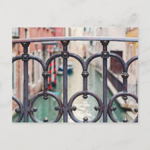 Venice Italy Canal Photography Postcard