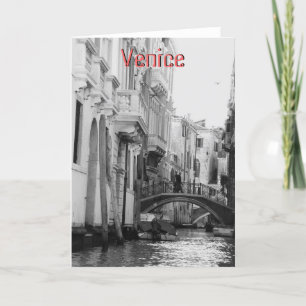 Venice, Italy Card