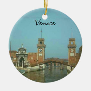 Venice Italy Christmas Ornament