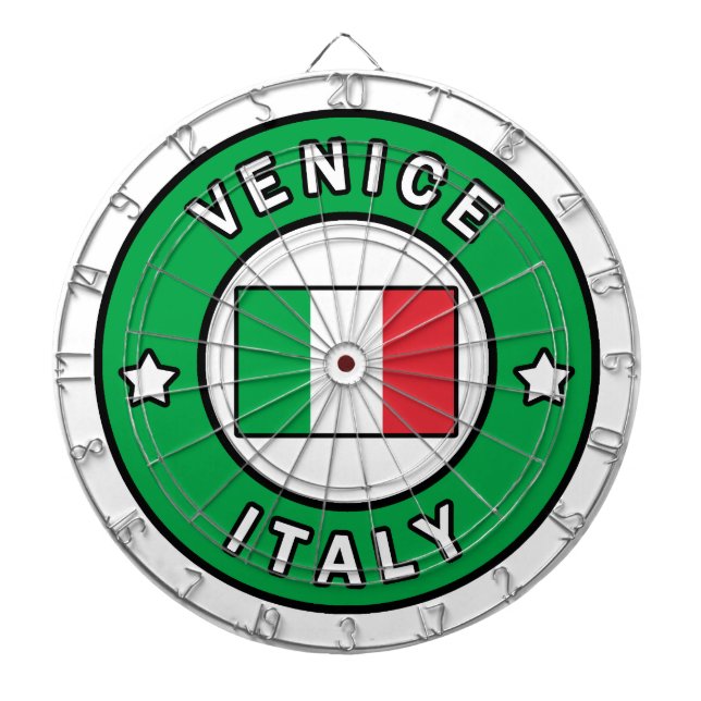 Venice Italy Dartboard (Front)