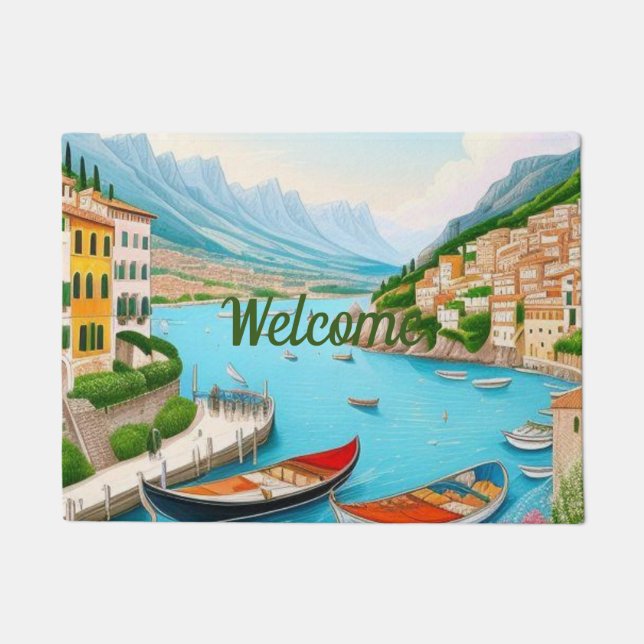 Venice Italy Doormat (Front)