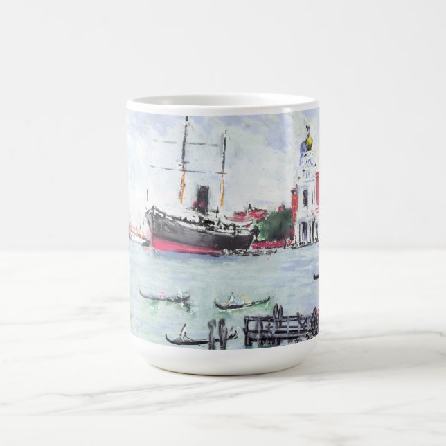 Venice Italy Excursion Pier 1901 Coffee Mug (Center)