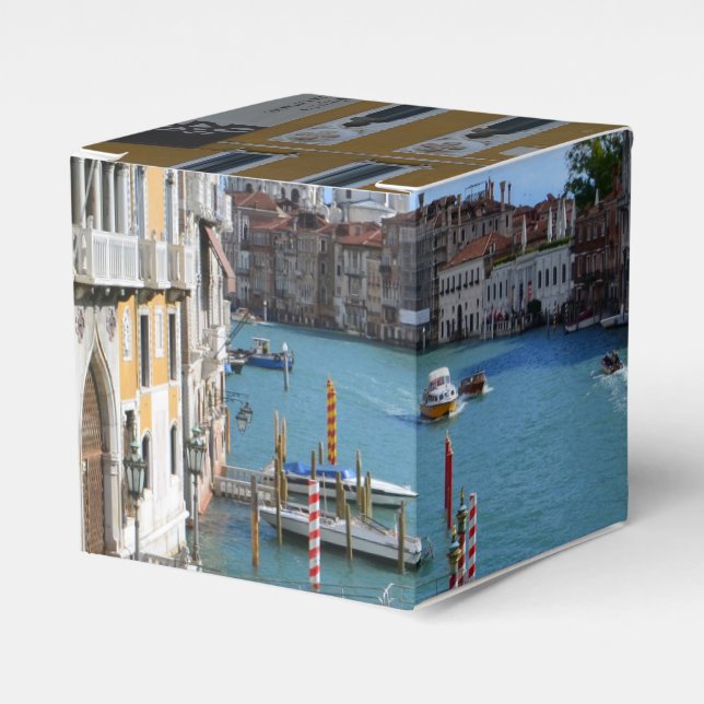 Venice Italy Favour Box (Front Side)