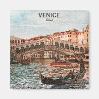 Venice Italy Gondola City Canal View