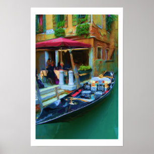Venice Italy Gondola Poster