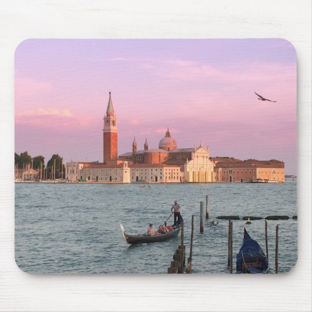 Venice Italy Gondolas Mousepad (Front)