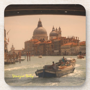 Venice Italy Grand Canal Vintage Coaster