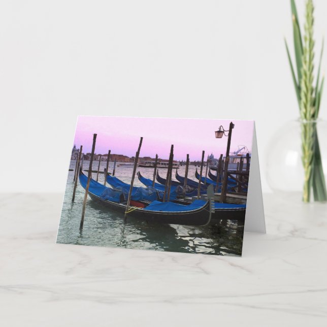 Venice Italy Greeting Card (Front)