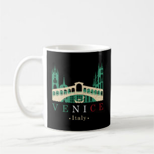 Venice Italy Iconic Gondola Rialto Bridge Ponte Di Coffee Mug