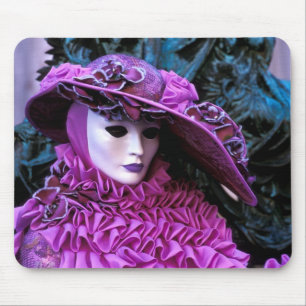 Venice, Italy (IT) - Carnival Mask Mouse Pad