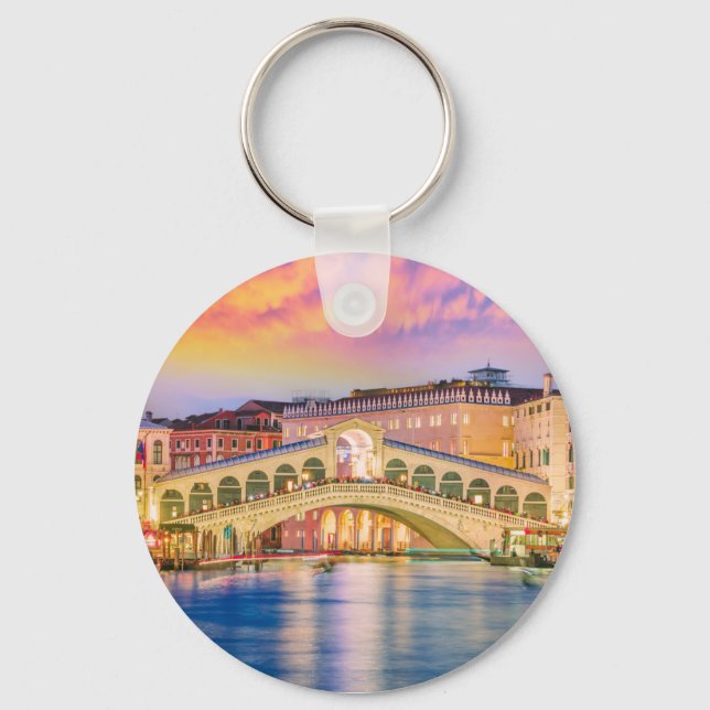 Venice Italy Key Ring (Front)