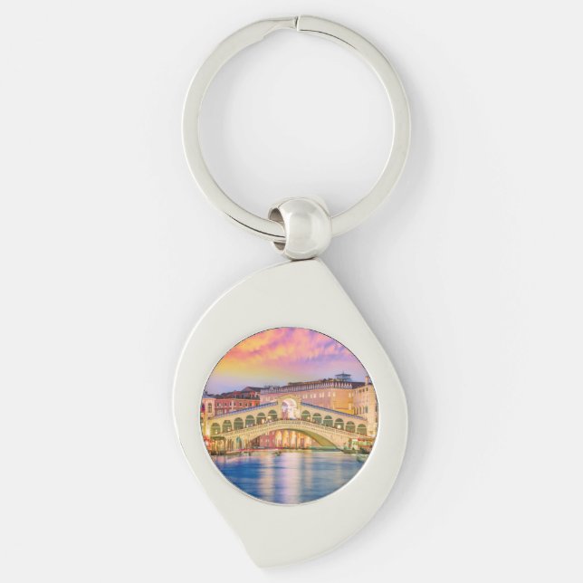 Venice Italy Key Ring (Front)