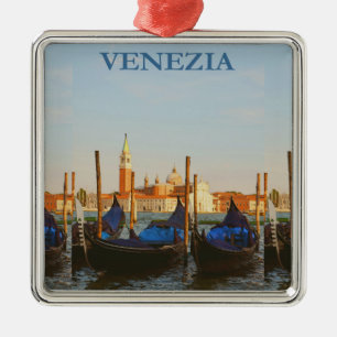 Venice Italy Metal Ornament
