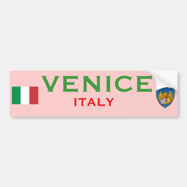 Venice (Italy) Mug Bumper Sticker (Front)