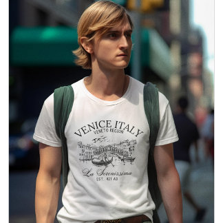 Venice Italy Old Landscape T-Shirt