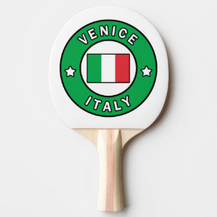 Venice Italy Ping Pong Paddle