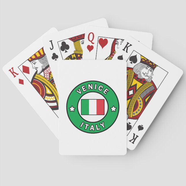 Venice Italy Playing Cards (Back)
