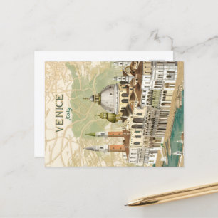 Venice Italy  Postcard