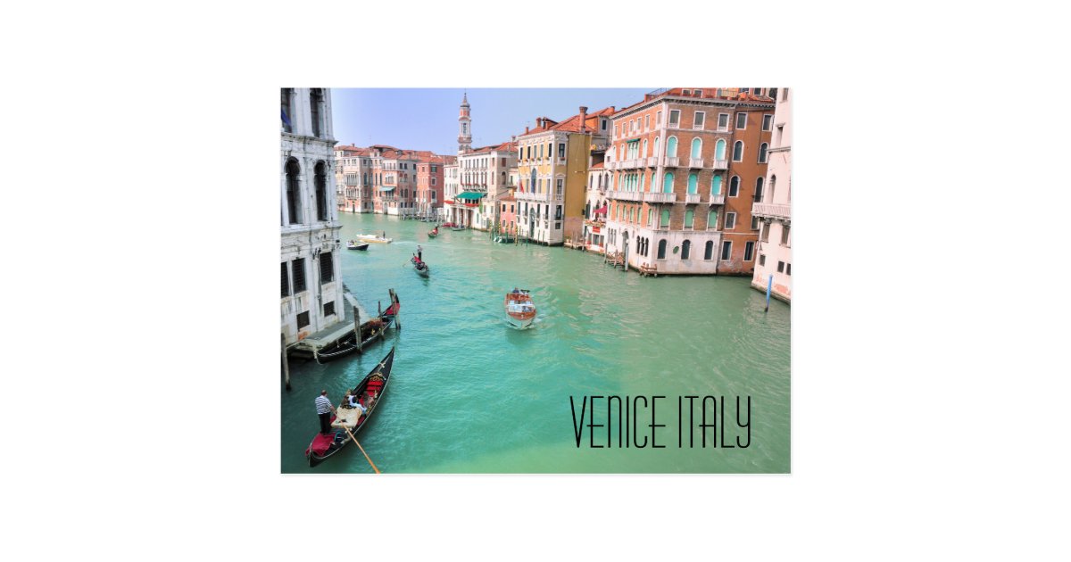 Venice Italy Postcard