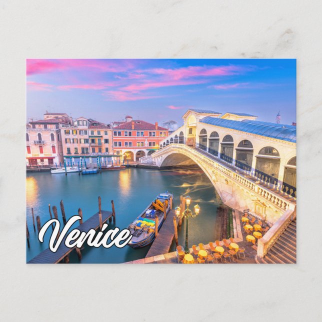 Venice, Italy Postcard (Front)