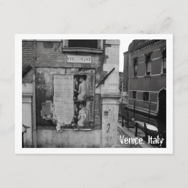 Venice, Italy Postcard (Front)