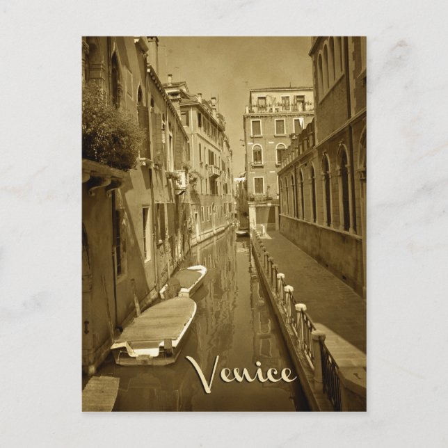 Venice Italy Postcard (Front)