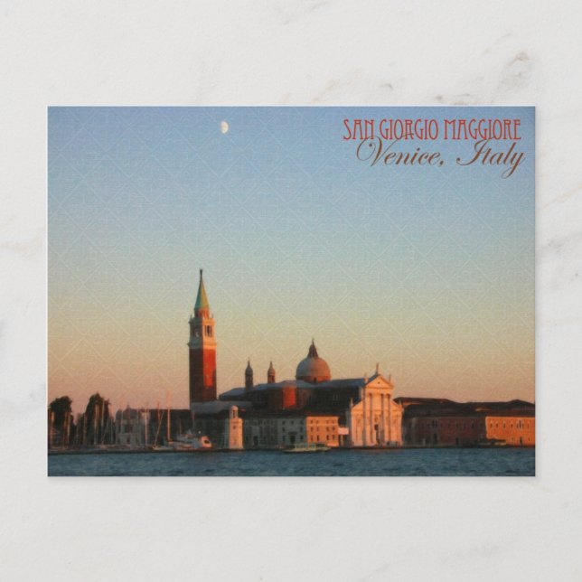 Venice, Italy: San Giorgio Maggiore - Postcard (Front)