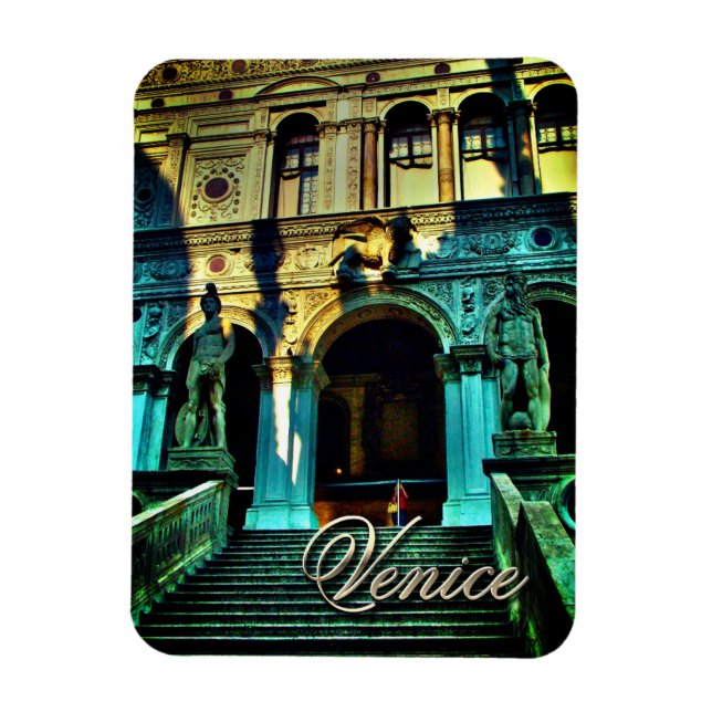 Venice, Italy | Scala dei Giganti, Palazzo Ducale Magnet (Vertical)