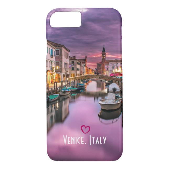 Venice, Italy Scenic Canal & Venetian Architecture Case-Mate iPhone Case (Back)