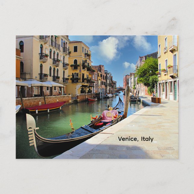 Venice, Italy, scenic photograph, Postcard (Front)