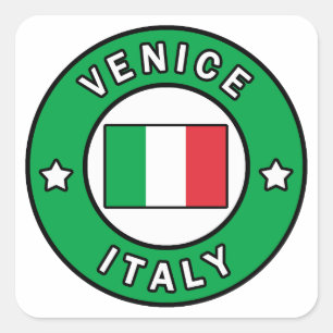 Venice Italy Square Sticker