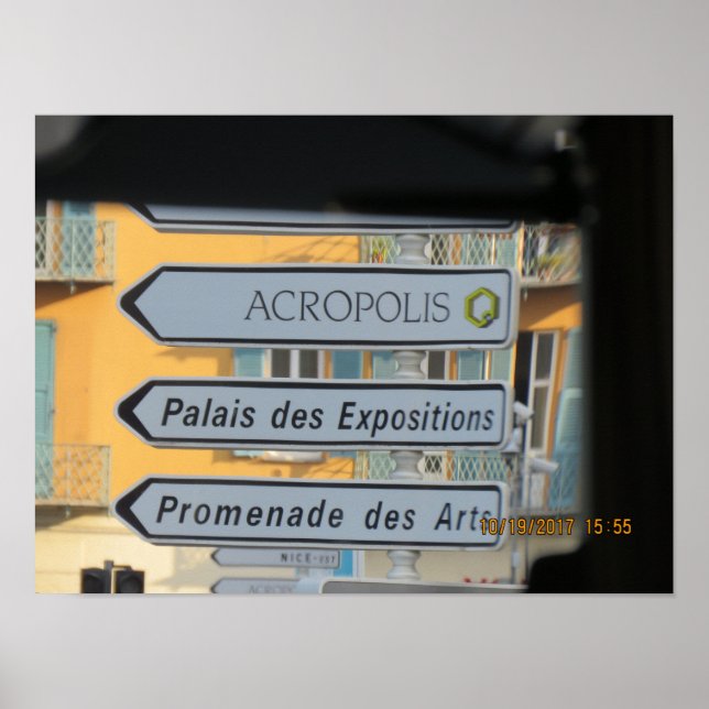 Venice Italy Street Signs (Front)