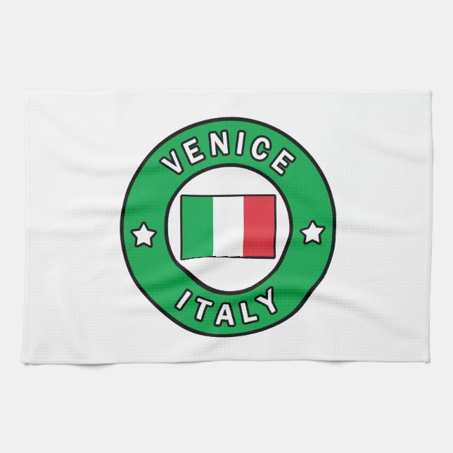 Venice Italy Tea Towel (Horizontal)