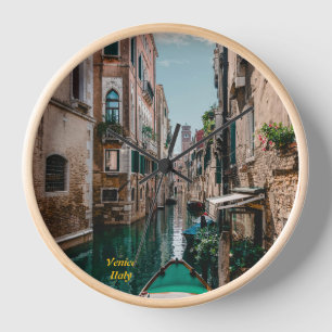 Venice Italy The Floating City Clock